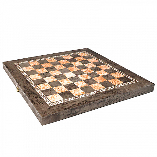 Шахматы складные из мореной карельской березы 