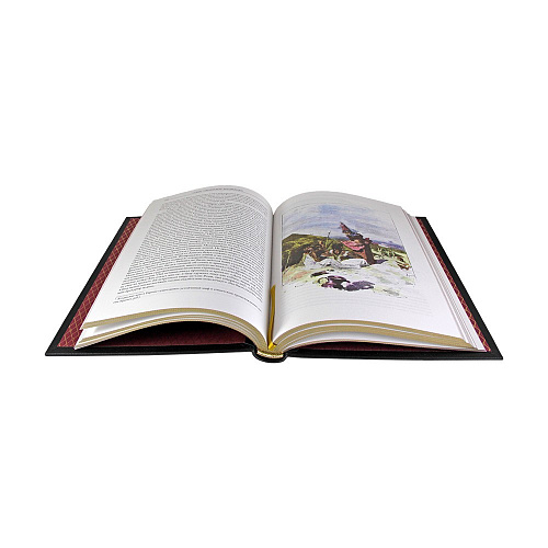 Книга в кожаном переплете "Собор Парижской Богоматери" Гюго В.