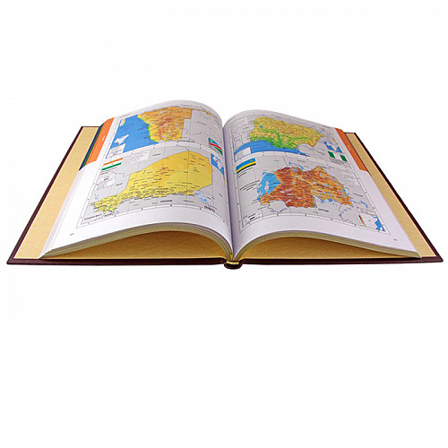 Подарочная книга "Атлас мира"