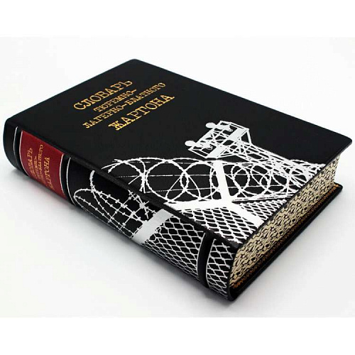 Подарочная книга "Словарь тюремно-лагерно-блатного жаргона"