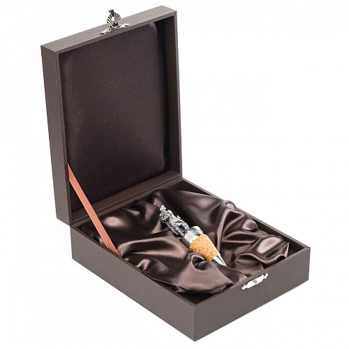 Серебряная пробка для бутылки "Варяг"