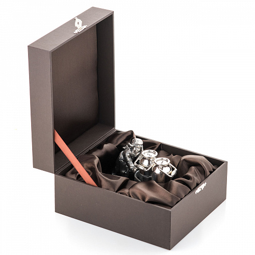 Серебряный набор для специй "Помощник на ферме"