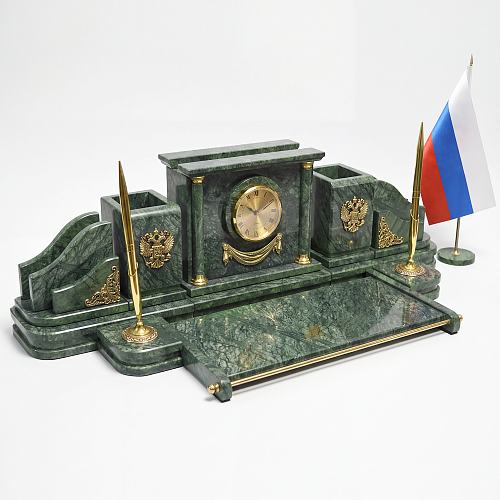 Настольный набор из мрамора "Кабинетный 2"