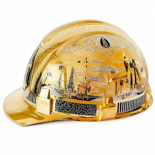 Сувенирная каска «Нефтяник» Златоуст