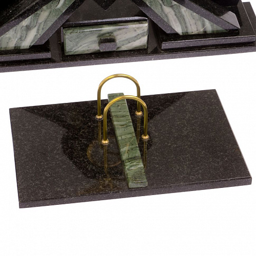 Настольный набор из камня "Орел" 