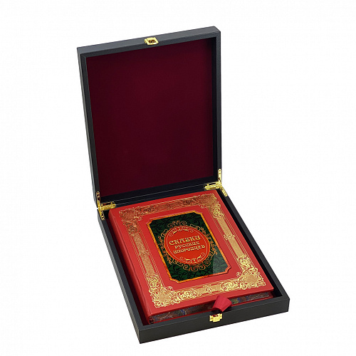 Книга в кожаном переплете "Сказки русских инородцев"