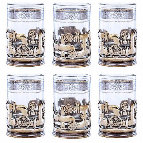 Набор для алкоголя "Газопровод " 6 штук