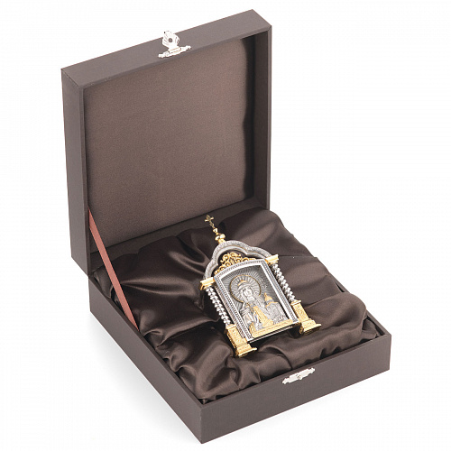 Парадная серебряная икона «Святая Ольга»