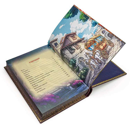 Подарочное издание в кожаном переплете "Щелкунчик и мышиный король"