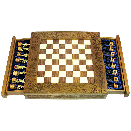 Шахматы "Полтавское сражение"