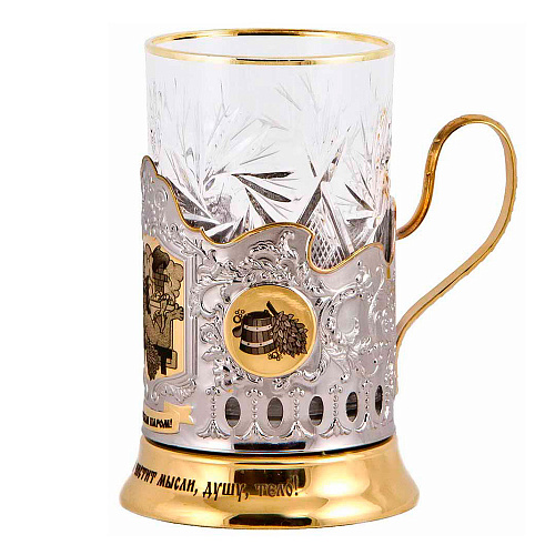 Набор из 2-ух подстаканников "Банька"