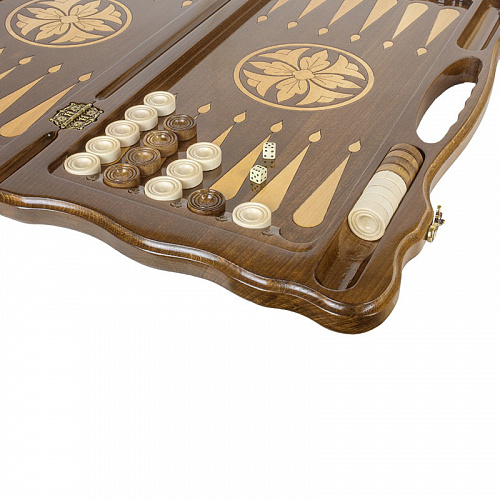 Нарды подарочные из массива бука "Львиная битва"