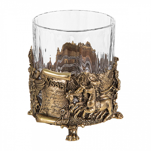 Набор из 2-ух бокалов для виски "Лев"