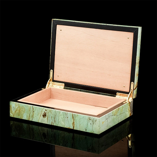 Шкатулка для сигар (хьюмидор) "Бирюза"