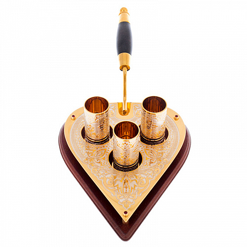 Питейный набор на три персоны "Золотой мастерок" 