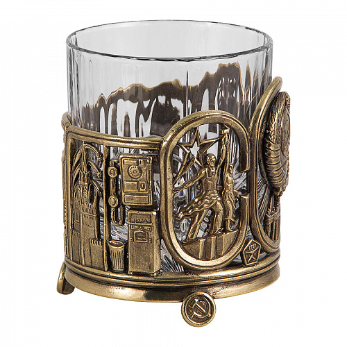 Набор из 2-ух бокалов для виски "СССР"