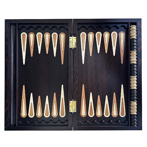 Нарды из массива венге "Российская Федерация"