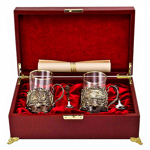 Чайный набор "Охота и рыбалка"