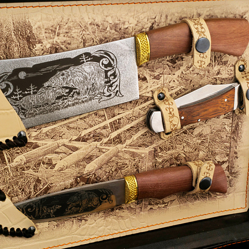 Шашлычный набор на 8 персон "Медведь"