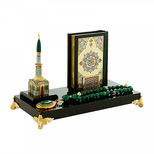 Настольный набор "Коран с четками" (Златоуст)