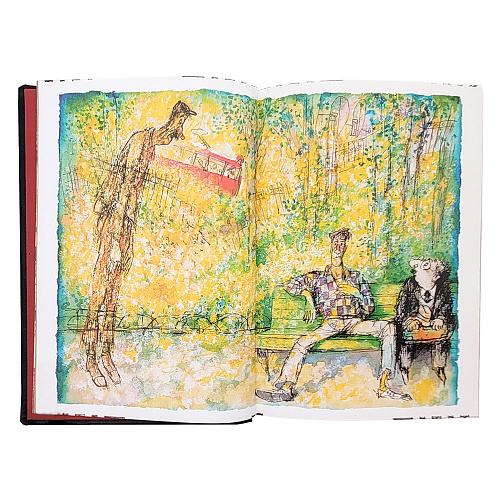 Книга в коже "Мастер и Маргарита" Булгаков М.