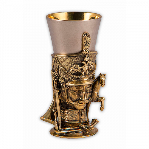 Набор подарочный из 6-ти чарок "Гусарский"