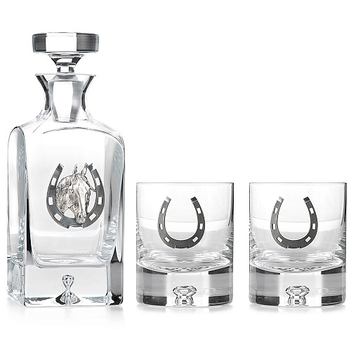 Набор для виски "Лошадь с подковой"
