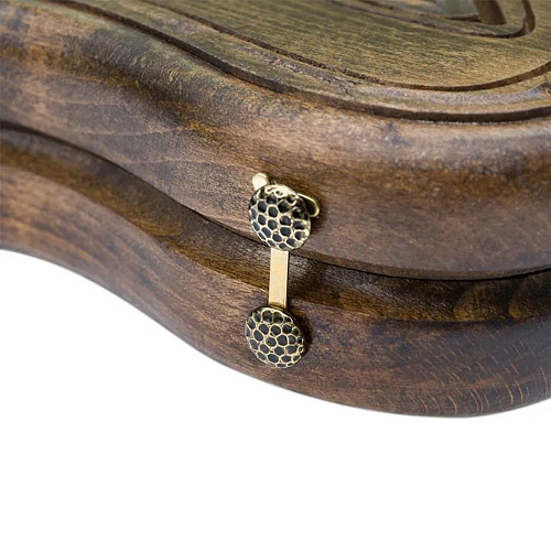 Нарды-шашки резные "Волк"