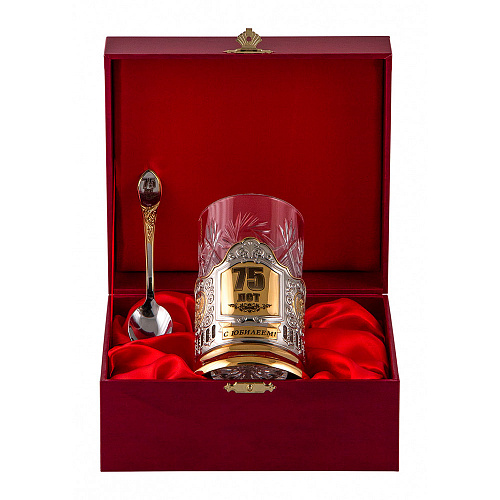 Подстаканник "75 лет"