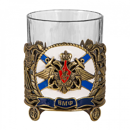 Набор из 3-х бокалов для виски "ВМФ"