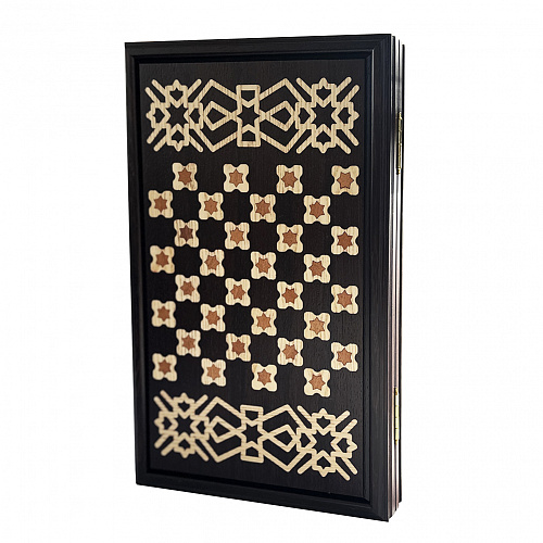 Нарды из массива венге "Российская Федерация"