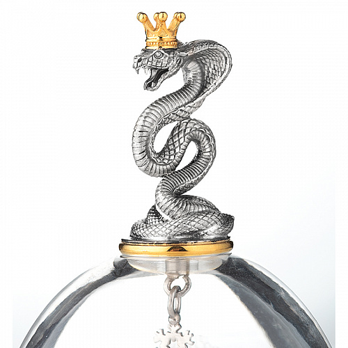 Подарочный колокольчик «Царевна-змея» серебро