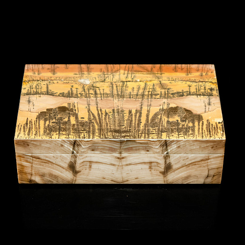 Шкатулка для сигар (хьюмидор) "Яшма"