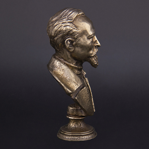 Бронзовый бюст "Железный Феликс" 