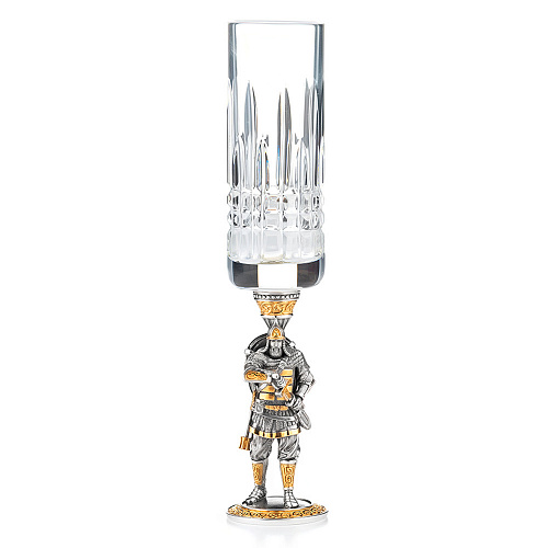 Трио рюмок «Русские воины»