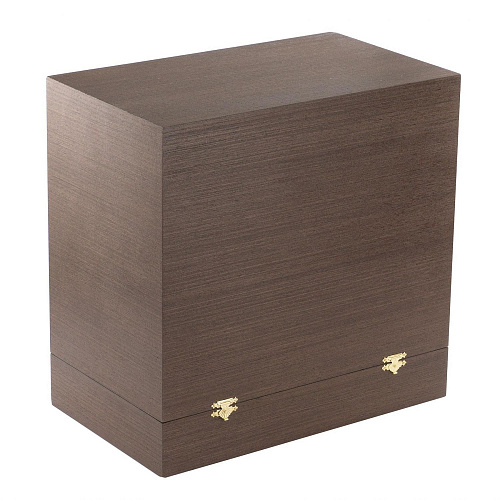 Каминные часы из малахита "Георгий Победоносец" 