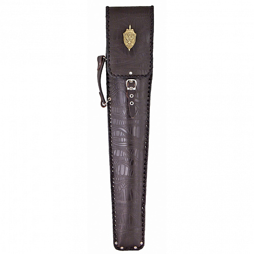 Набор подарочный в колчане из натуральной кожи "ФСБ"