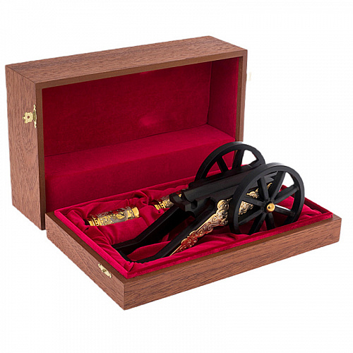 Набор для водки пушка "Россия" Златоуст