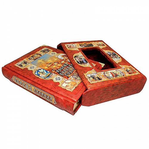 Книга в кожаном переплете "Россия. Великая судьба" С.В. Перевезенцев