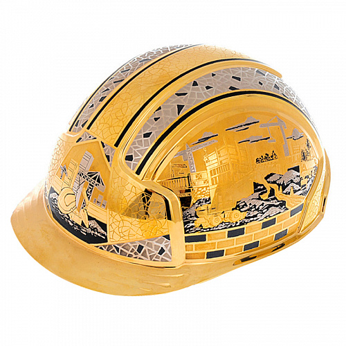 Сувенирная каска «Строителю» Златоуст