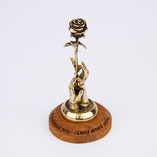 Цветок "Неувядаемая роза" мини 