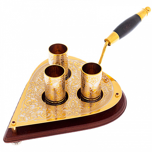 Питейный набор на три персоны "Золотой мастерок" 