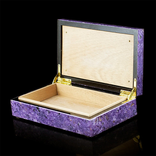 Шкатулка для сигар (хьюмидор) "Чароит"