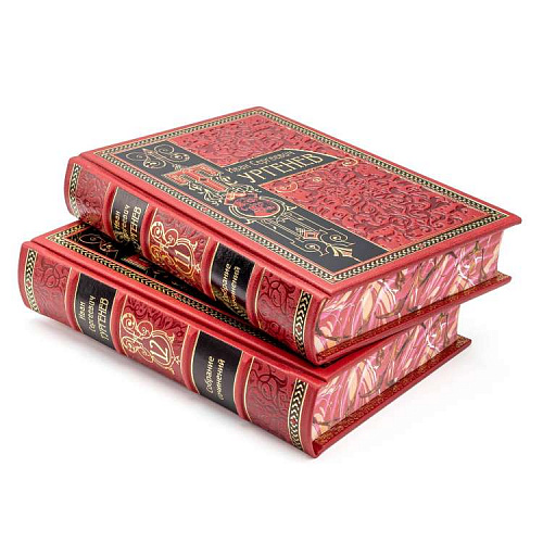 Собрание сочинений в кожаном переплете Тургенев И.С. в 12-ти томах