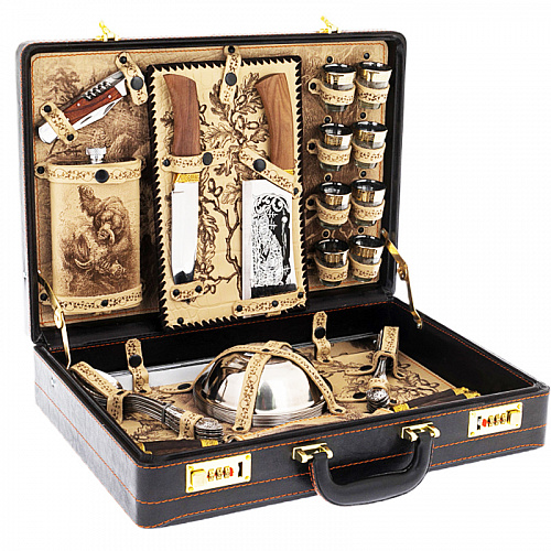 Шашлычный набор на 8 персон "Медведь"