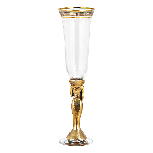 Набор из 2-х бокалов для шампанского Богемия "Он и Она"