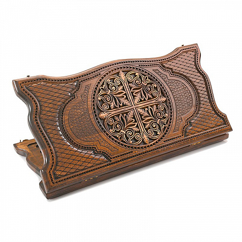 Нарды-шашки резные "Узор"