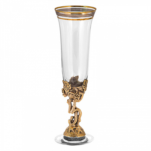 Бокал для шампанского "Юбилей, 55 лет" 