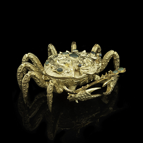 Икорница подарочная "Золотой краб" 