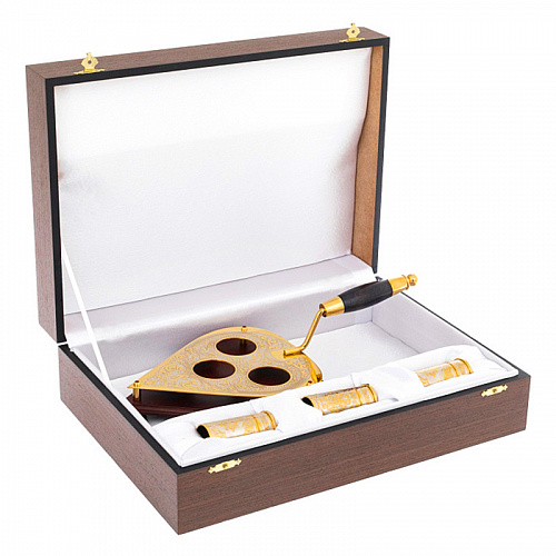 Питейный набор на три персоны "Золотой мастерок" 